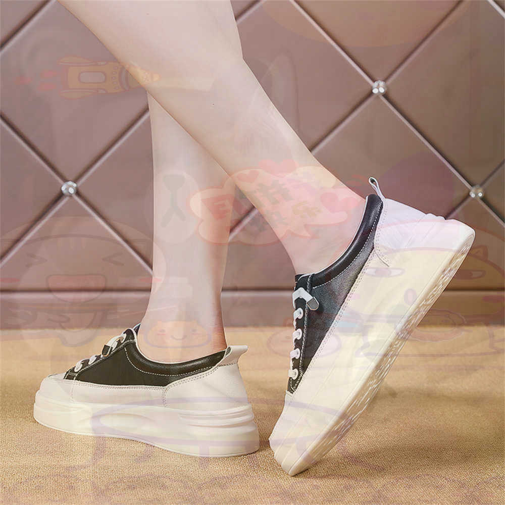 Streetwear Brand From China - Lace-up Chunky Loafers Woman Skateboarding Sports