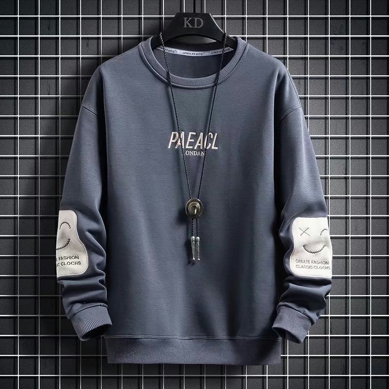 Urban Streetwear Brand - Men's Spring Autumn Long Sleeve round