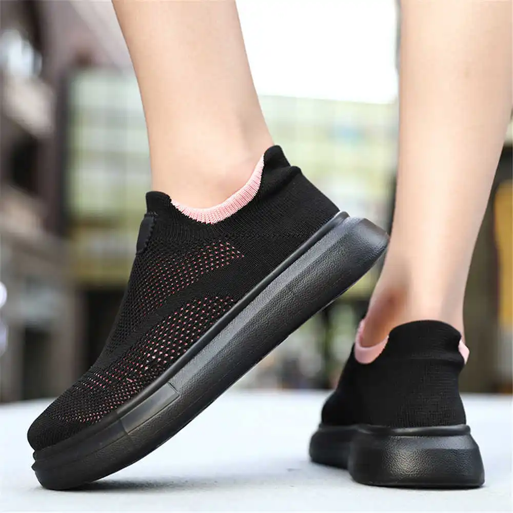 Streetwear Brand From China - Platform Stockings Brown Shoes For Woman