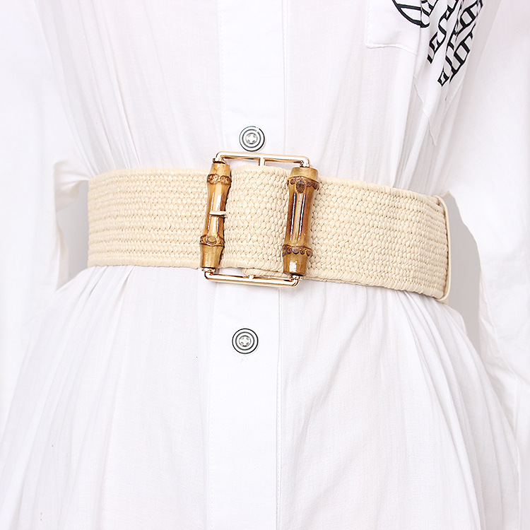 New Elastic Weaving Women's Be - огляд і ціна Off White Belt