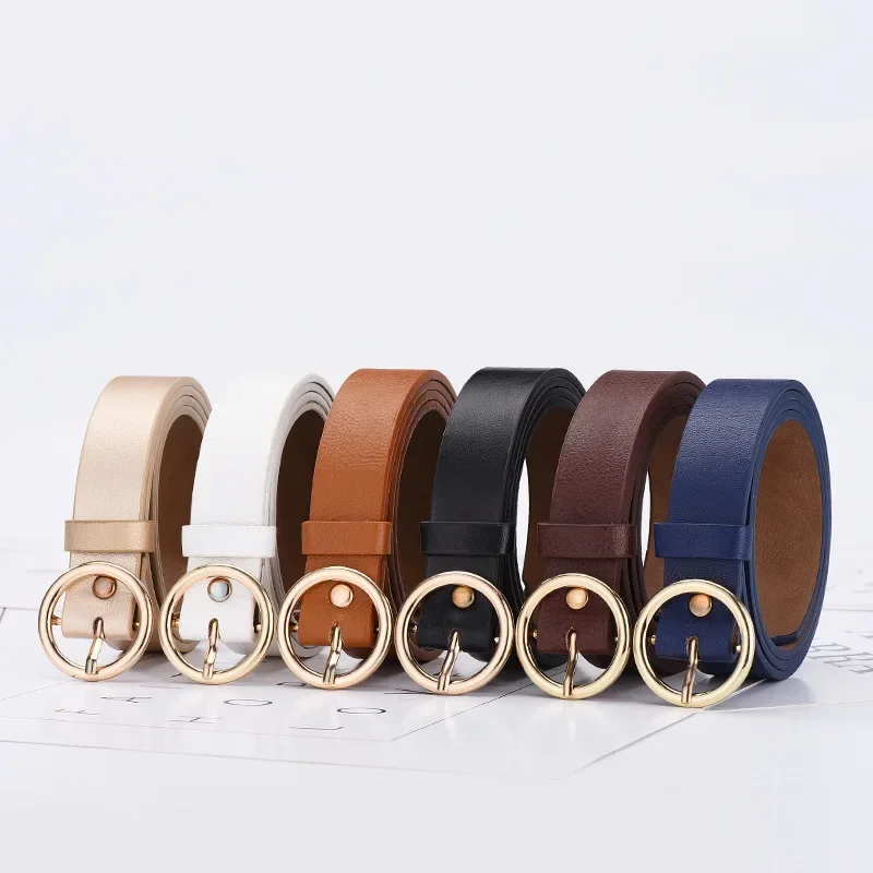 Women's Belt Round Buckle Belt - огляд і ціна Off White Belt