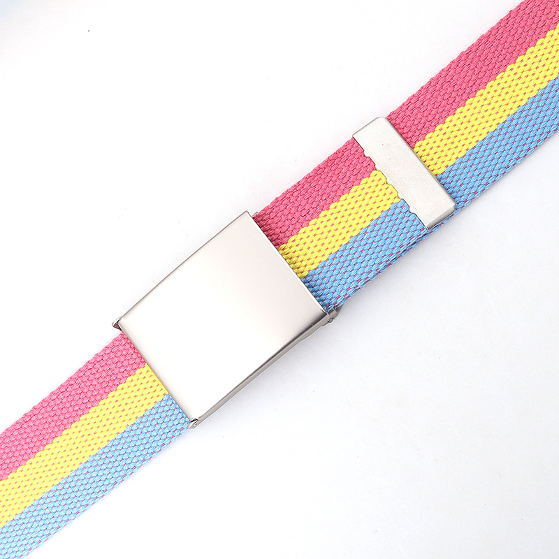 120cm Colorful Stripes Canvas  - огляд і ціна Off White Belt
