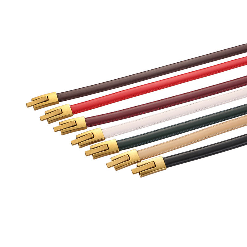 Genuine Leather Thin Belt for  - огляд і ціна Off White Belt