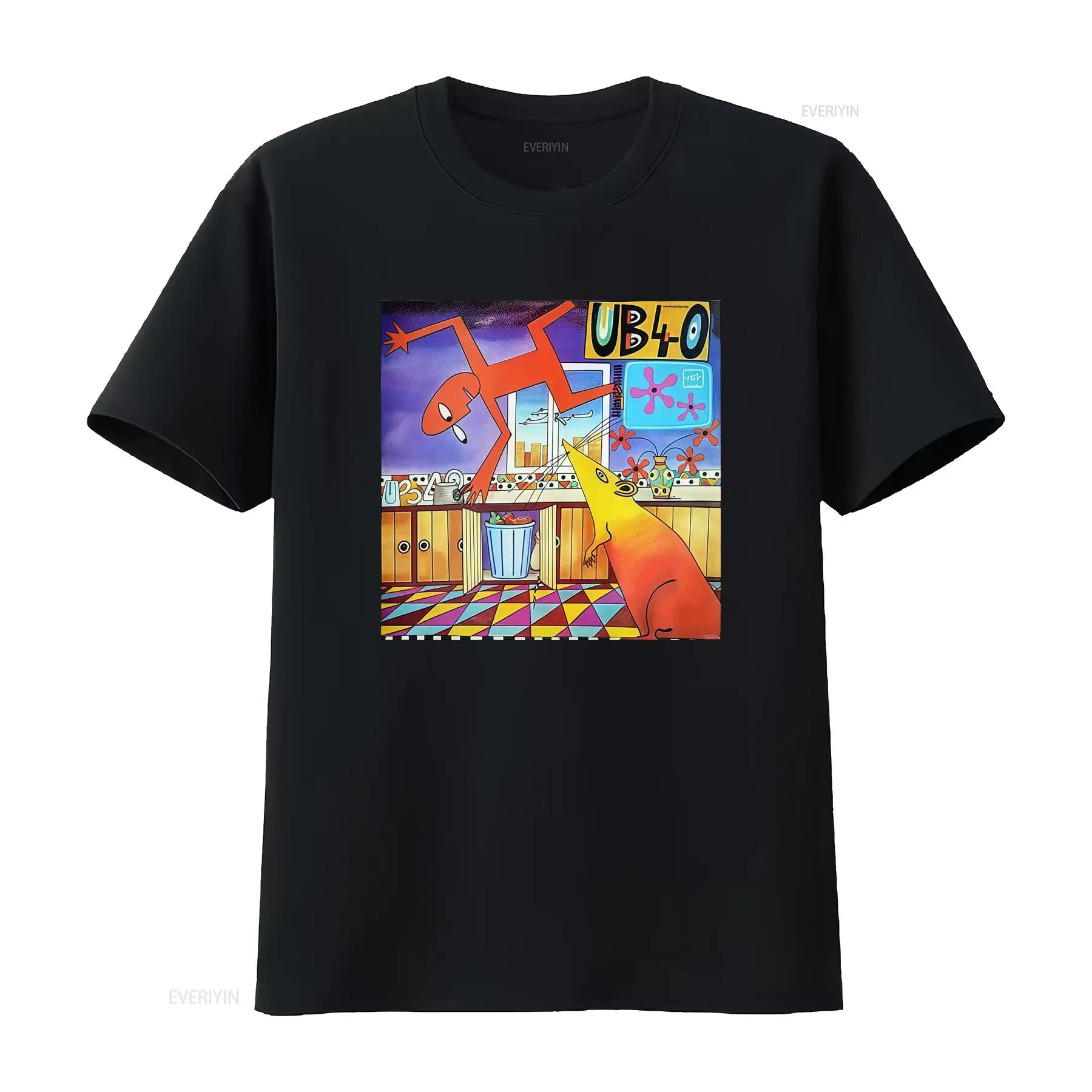 UB40 Rat In The Kitchen T Shir - огляд і ціна Streetwear Brand From China