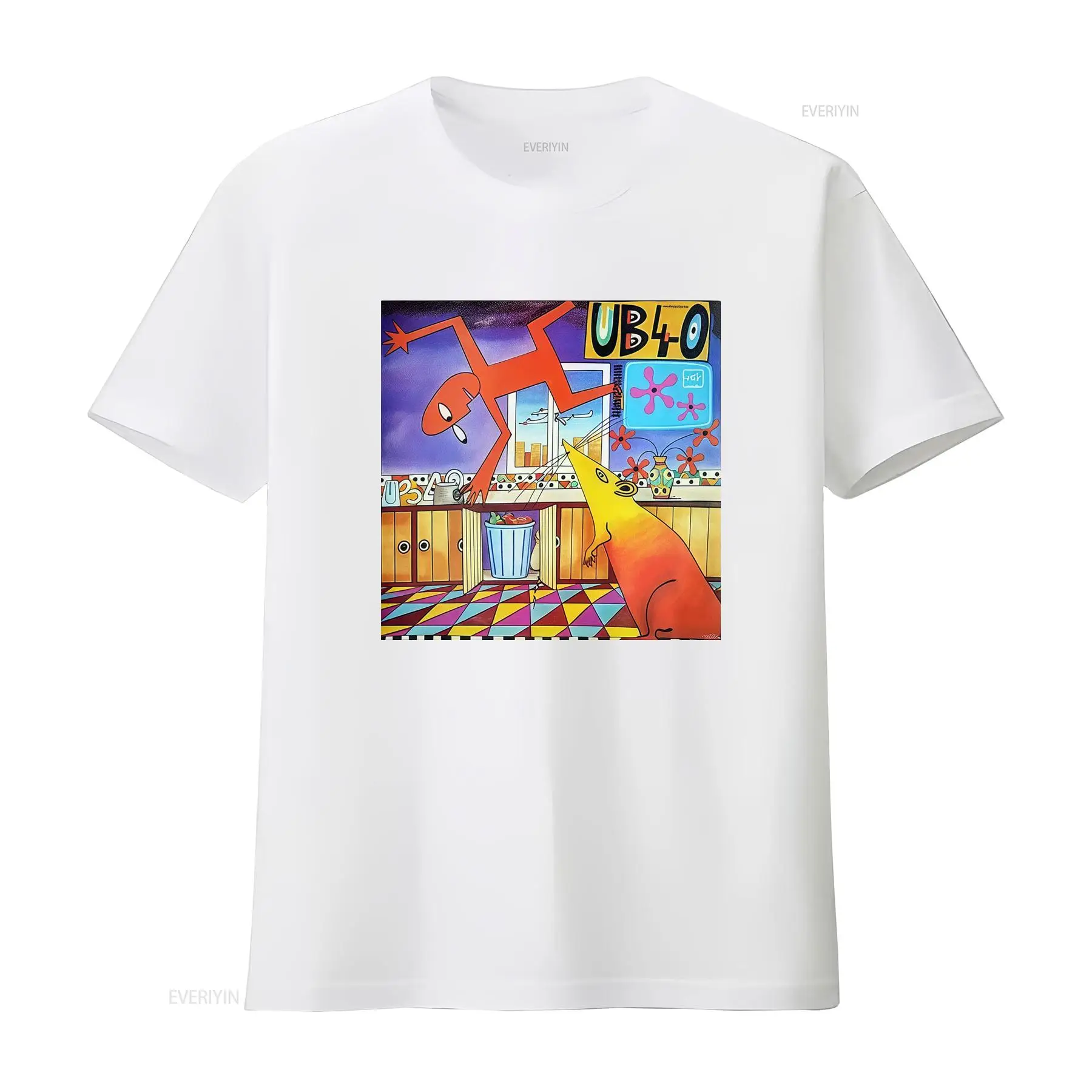UB40 Rat In The Kitchen T Shir - огляд і ціна Streetwear Brand From China