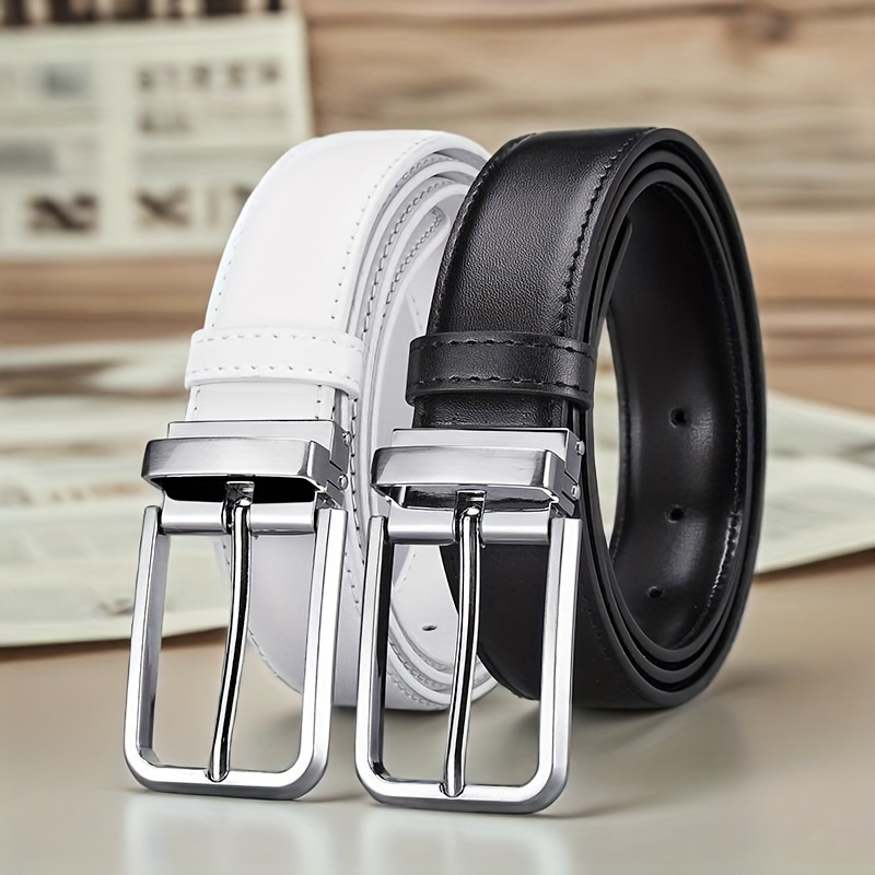 3.5cm Classic Men's PU Pin Buc - огляд і ціна Off White Belt