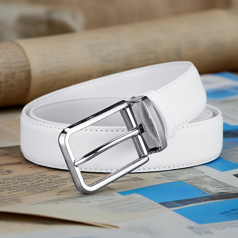 3.5cm Classic Men's PU Pin Buc - огляд і ціна Off White Belt