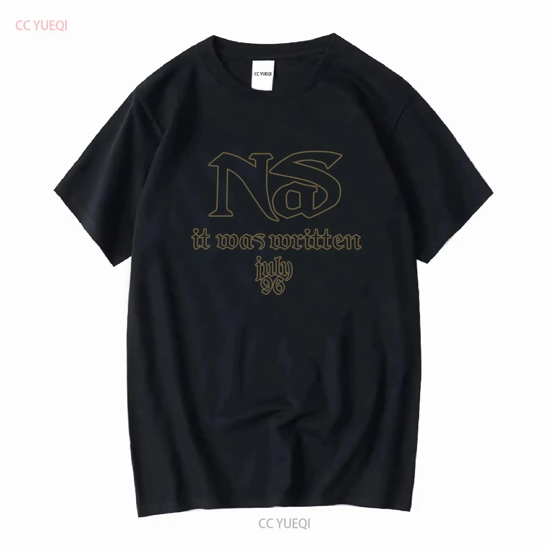 1996 NAS it was written vtg 90 - огляд і ціна Streetwear Brand T Shirt