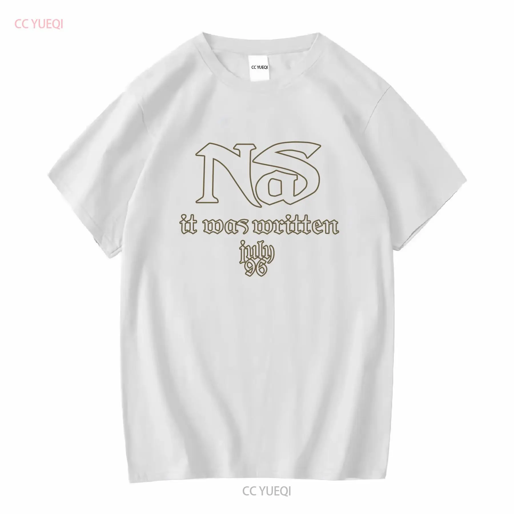 1996 NAS it was written vtg 90 - огляд і ціна Streetwear Brand T Shirt