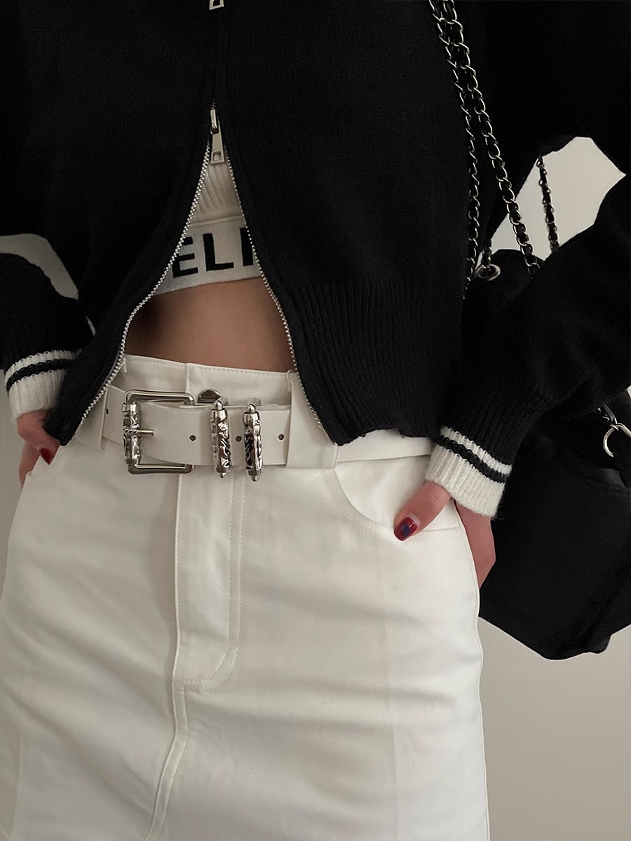New retro Female Subculture Be - огляд і ціна Off White Belt