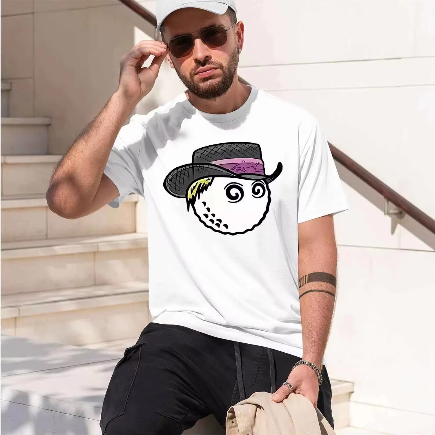 Unisex Trendy Graphic T-shirt  - огляд і ціна Streetwear Brand From China
