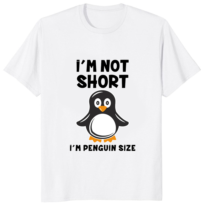 Im Not Short Im Penguin Size F - огляд і ціна Streetwear Brand T Shirt